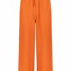 Gerry Weber EcoVero Easy Fit Γυναικεία Φαρδιά Παντελόνα Πορτοκαλί
