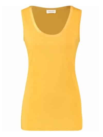 Gerry-Weber-Soft-Top-Γυναικείο-Αμάνικο-T-Shirt-Κίτρινο-1