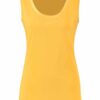 Gerry Weber Soft Top Γυναικείο Αμάνικο T-Shirt Κίτρινο