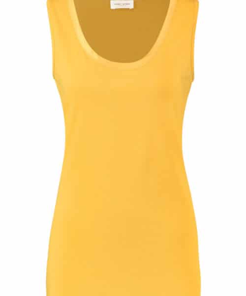 Gerry Weber Soft Top Γυναικείο Αμάνικο T-Shirt Κίτρινο