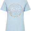 Fransa Γυναικείο T-Shirt Με Στρογγυλή Λαιμόκοψη Γαλάζιο