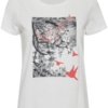 Fransa Γυναικείο T-Shirt Με Στρογγυλή Λαιμόκοψη Λευκό
