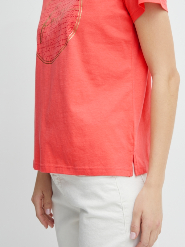 Fransa Γυναικείο T-Shirt Ροζ_4