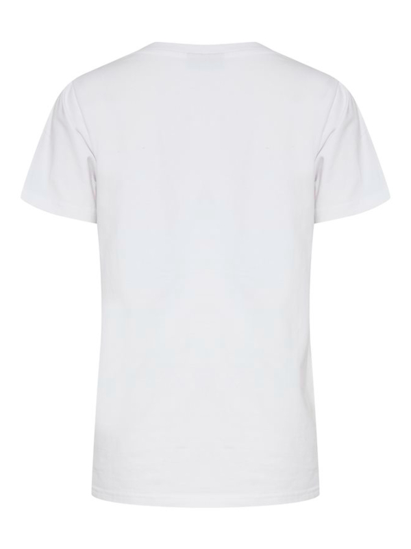 Fransa Γυναικείο T-Shirt με Στρογγυλή Λαιμόκοψη Λευκό 4