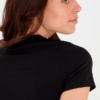 Fransa Γυναικείο T-Shirt με Στρογγυλή Λαιμόκοψη Μαύρο 5