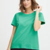 Fransa Γυναικείο T-Shirt με Στρογγυλή Λαιμόκοψη Πράσινο