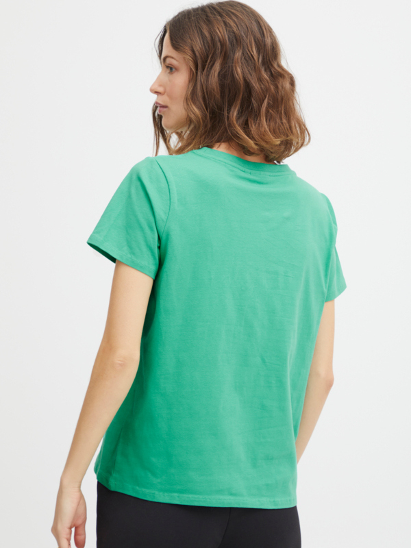 Fransa Γυναικείο T-Shirt με Στρογγυλή Λαιμόκοψη Πράσινο 2