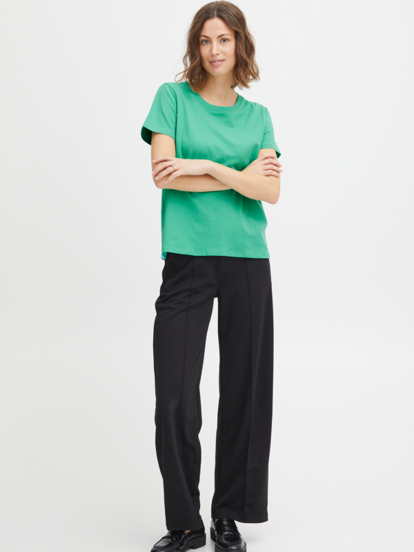 Fransa Γυναικείο T-Shirt με Στρογγυλή Λαιμόκοψη Πράσινο 4