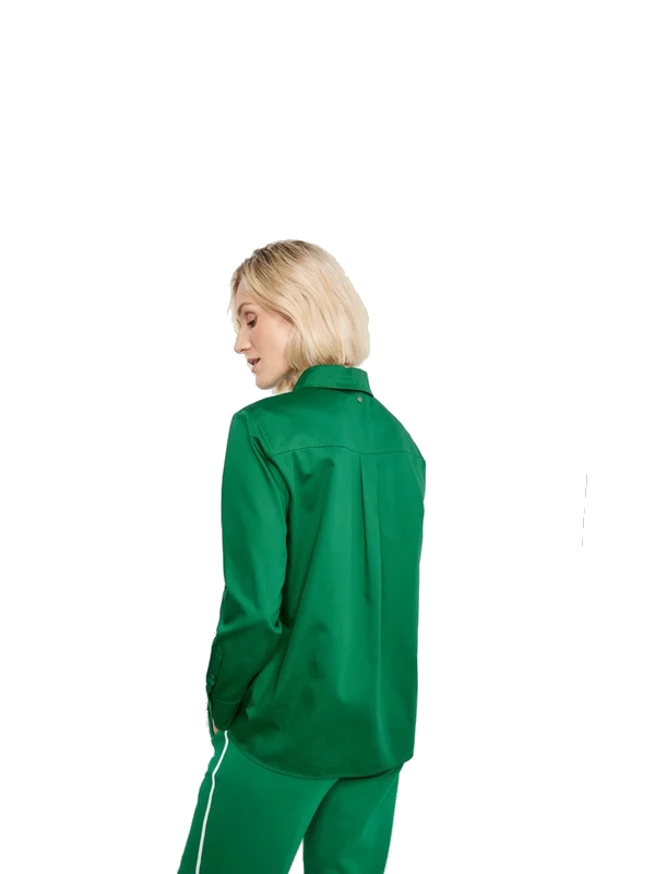 Gerry Weber Πράσινη Μπλούζα με Γυριστά Μανίκια_3