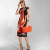 Edas Luxury Collection Salce Γυναικείο Φόρεμα Μidi Πολύχρωμο