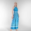 Edas Luxury Collection Soldera Γυναικείο Φόρεμα Μακρύ Γαλάζιο