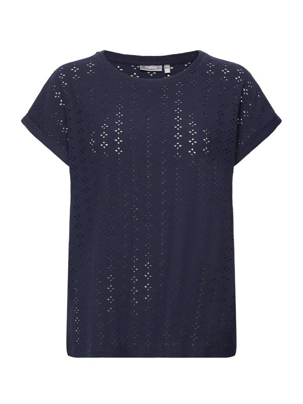 Fransa Γυναικείο T-Shirt Με Στρογγυλή Λαιμόκοψη Μπλε