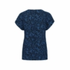 Fransa Γυναικείο T-Shirt Με Στρογγυλή Λαιμόκοψη Μπλε_1