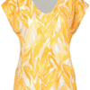 Gerry Weber Κοντομάνικη Μπλούζα Με Σχέδιο Κίτρινη_1