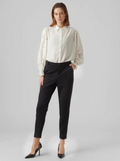 Vero Moda Παντελόνι Με Μήκος 32 Μαύρο