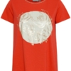 Fransa T-Shirt Με Σχέδιο Κόκκινο