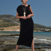 Eleria Cortes Γυναικείο Μαύρο Φόρεμα