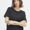 Fransa Γυναικείο T-Shirt Μαύρο Κοντομάνικο