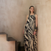 Sarah Lawrence Αέρινο Maxi Φόρεμα Σε Abstract Print