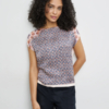 Gerry Weber Γυναικεία Κοντομάνικη Μπλούζα Με Πολύχρωμο Μοτίβο