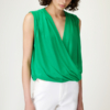 Sarah Lawrence Γυναικεία Αμάνικη Μπλούζα Πράσινη