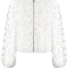 Gerry Weber Γυναικείο Δαντελένιο Bomber Jacket Λευκό