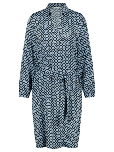Gerry Weber Γυναικείο Φόρεμα Εμπριμέ Midi Μπλε