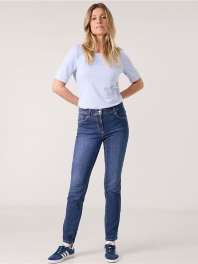Gerry Weber Γυναικείο Παντελόνι Τζιν Slim Straight Μπλε
