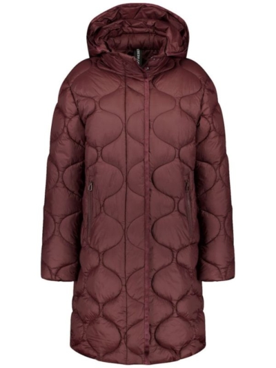 Gerry Weber Μπουφάν Μακρύ Καπιτονέ Marsala