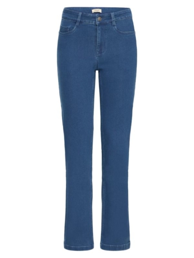Fransa Γυναικείο Slim fit Τζιν Μπλε