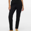 Vero Moda Παντελόνι Mid Waist Μαύρο