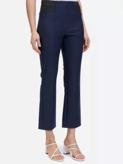 Betty Barclay Γυναικείο Basic Παντελόνι Με Λάστιχο Στη Μέση Μπλε