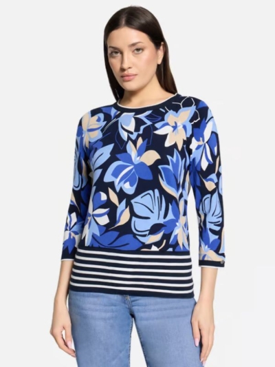 Betty Barclay Γυναικείο Πουλόβερ Λεπτό Μπλε