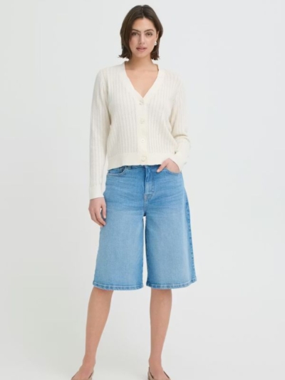 FRANSA Γυναικεία Denim Βερμούδα  Μπλε